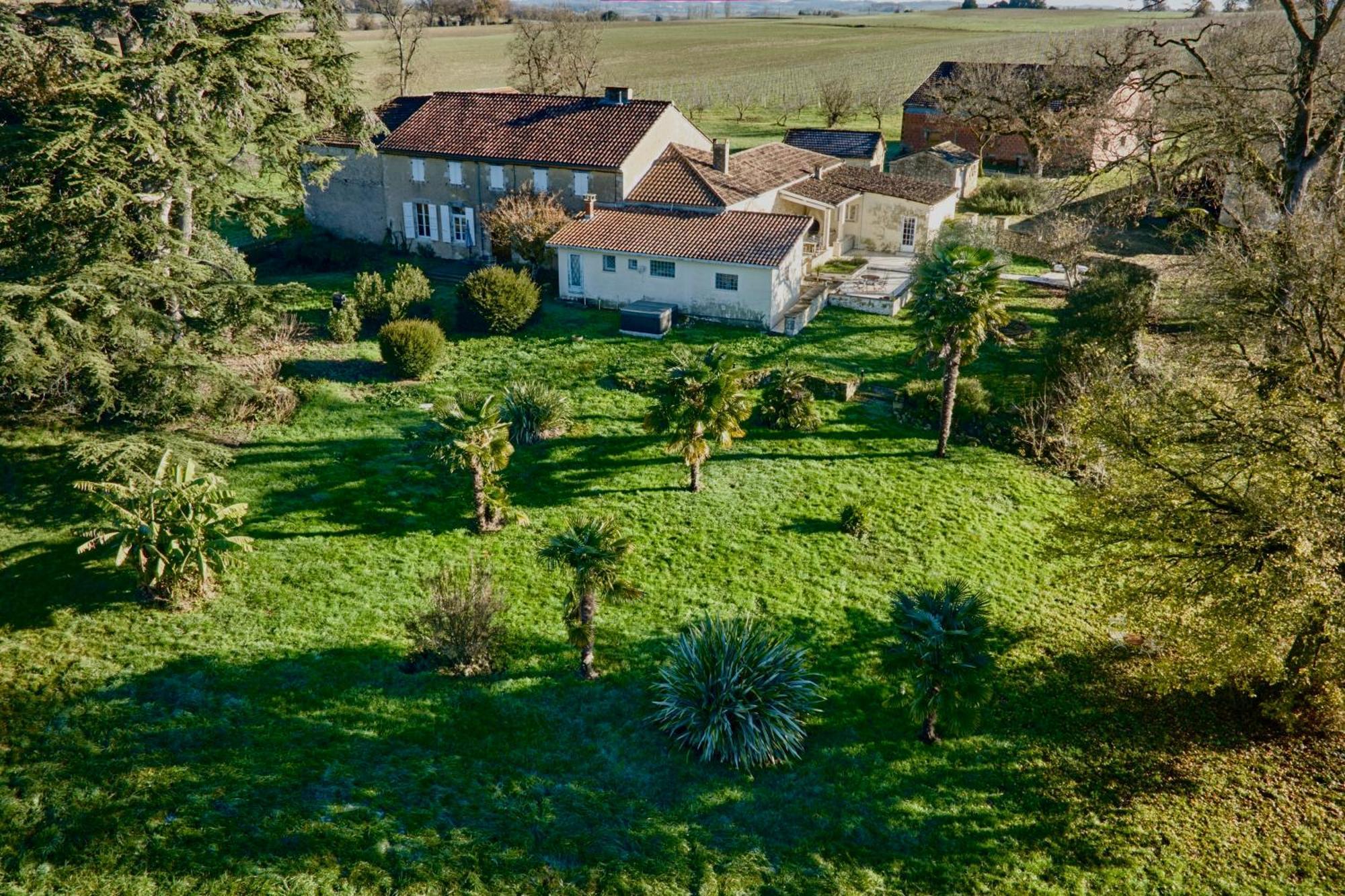 Chambres D'Hotes De Charme Avec Piscine - Le Clos Boissiere Valence-sur-Baise ภายนอก รูปภาพ